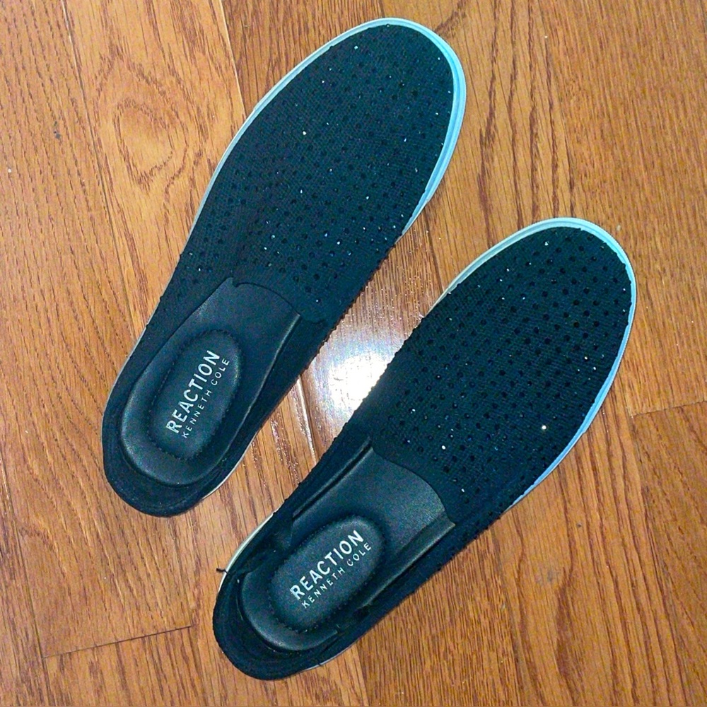 Kenneth Cole Mule Slip-On Loafers Black Rhinestone Shoes Women’s 7 stretch top